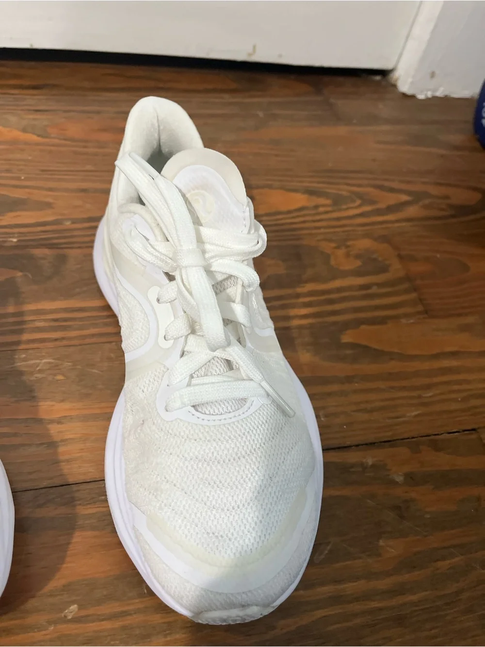 lululemon athletica White and Beige Women's Athletic Sneakers size 7